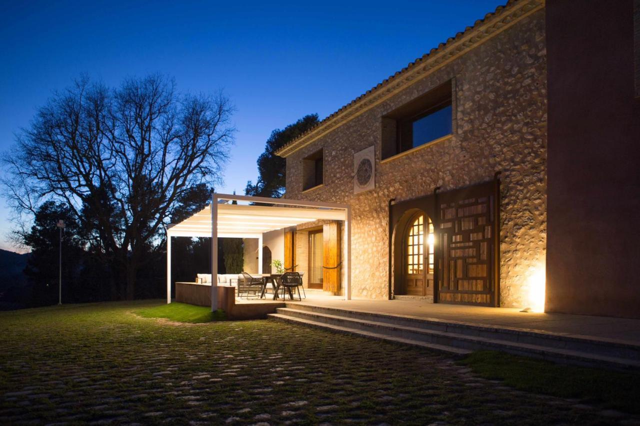 Casa Rural Masia Les Apieres El Pla de Manlleu Екстериор снимка