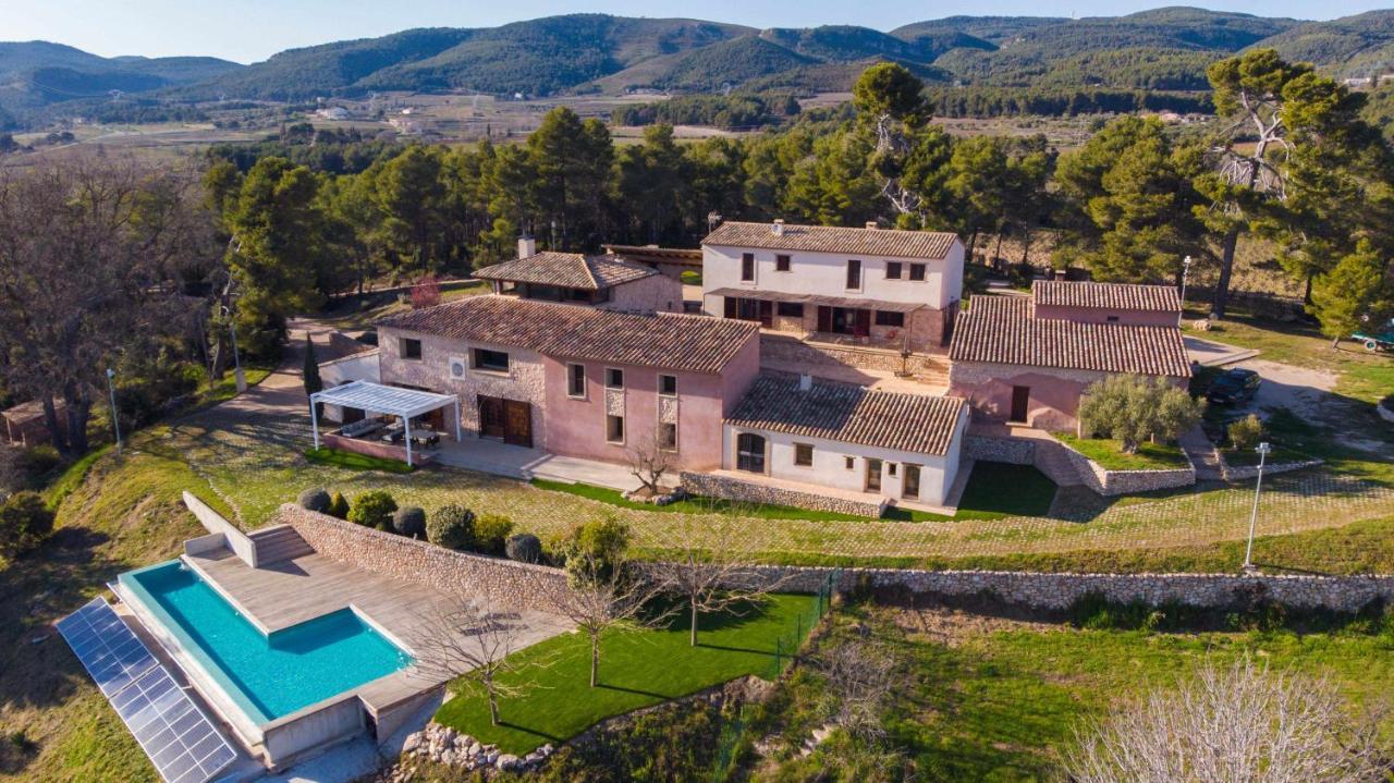 Casa Rural Masia Les Apieres El Pla de Manlleu Екстериор снимка