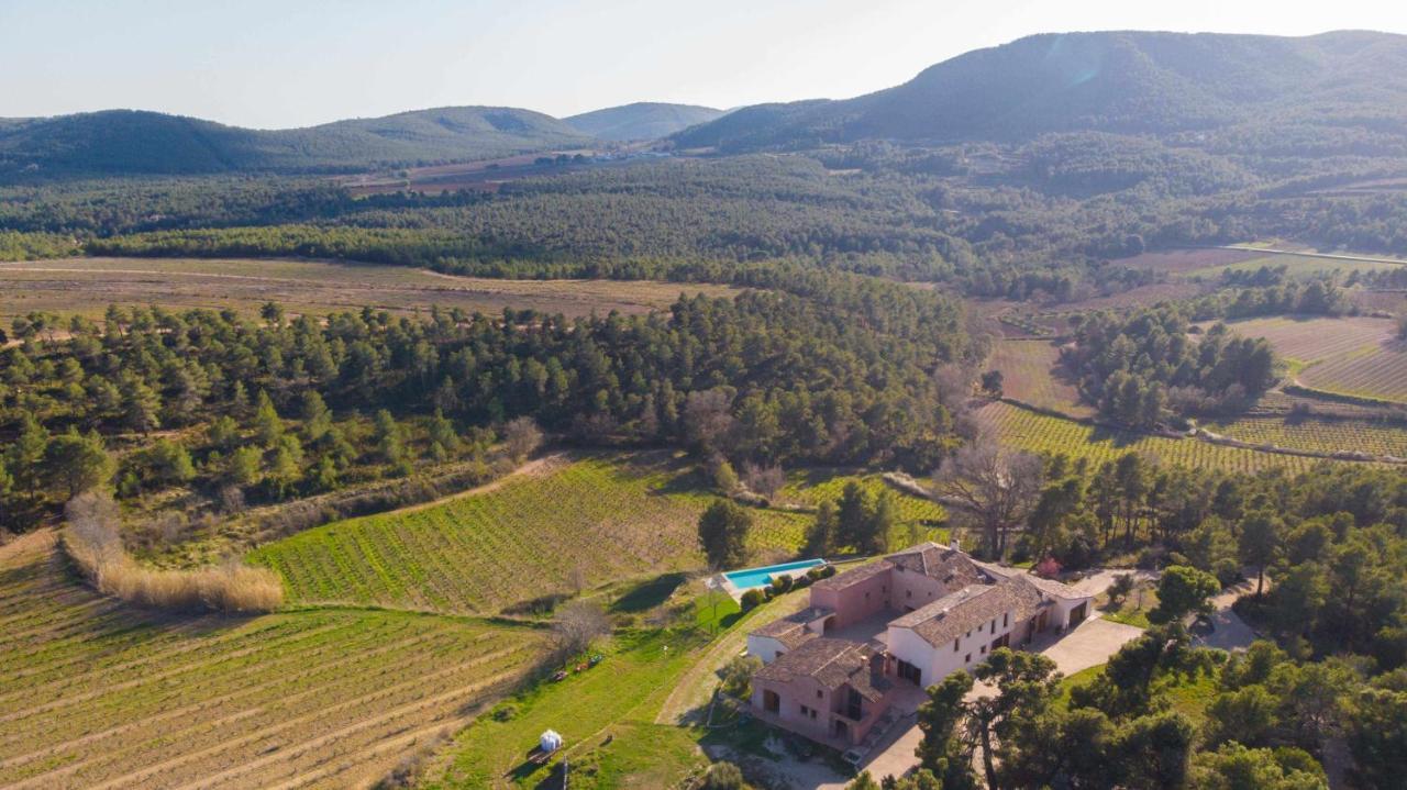 Casa Rural Masia Les Apieres El Pla de Manlleu Екстериор снимка