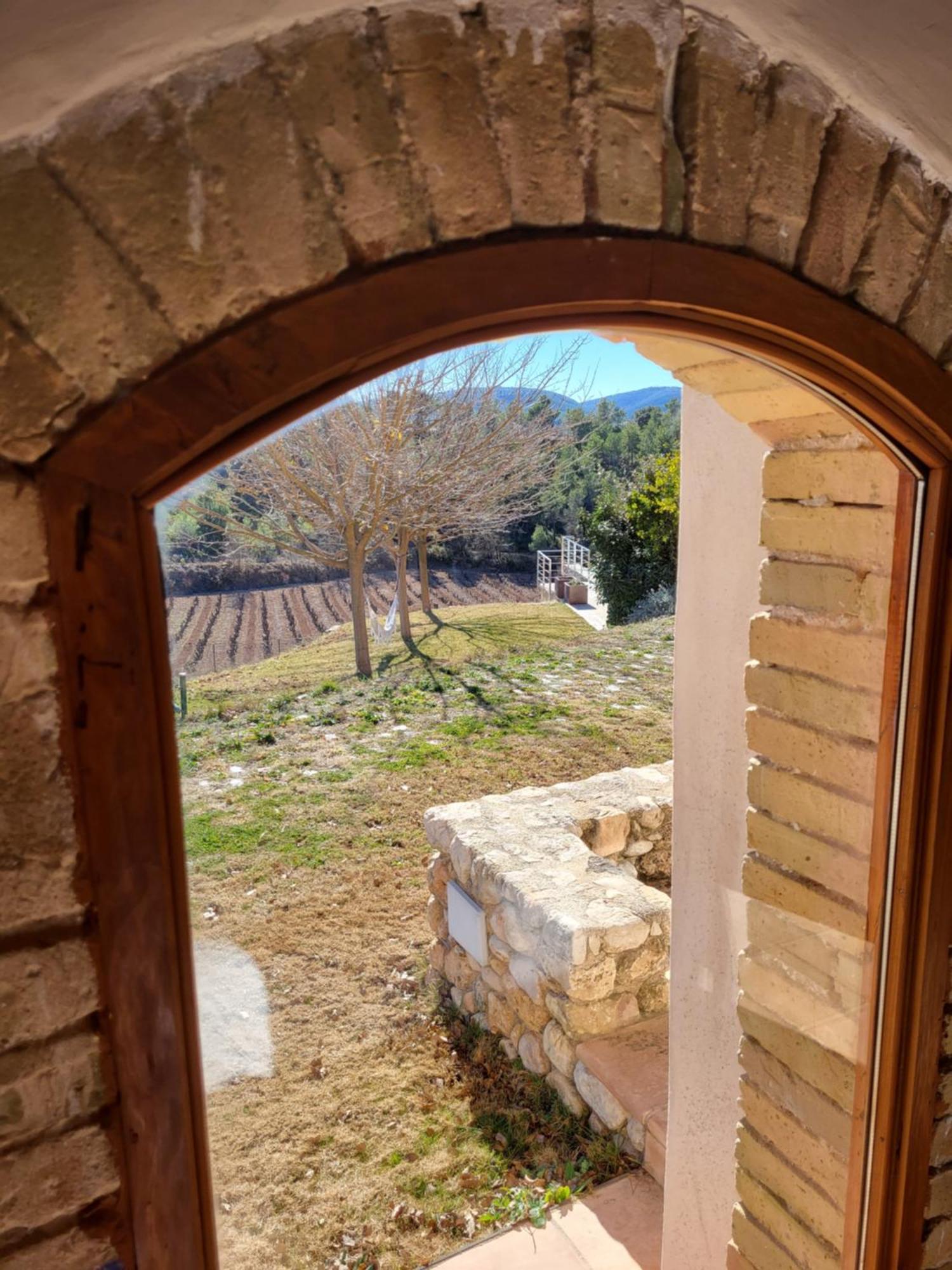 Casa Rural Masia Les Apieres El Pla de Manlleu Екстериор снимка