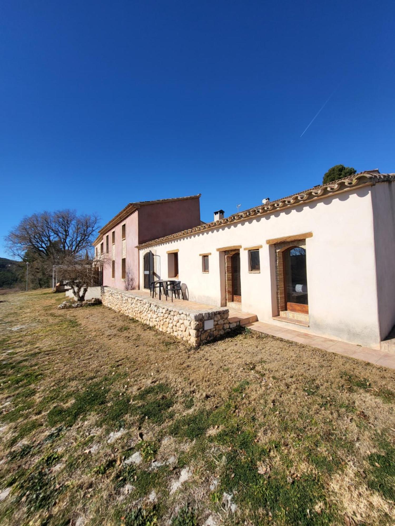 Casa Rural Masia Les Apieres El Pla de Manlleu Екстериор снимка