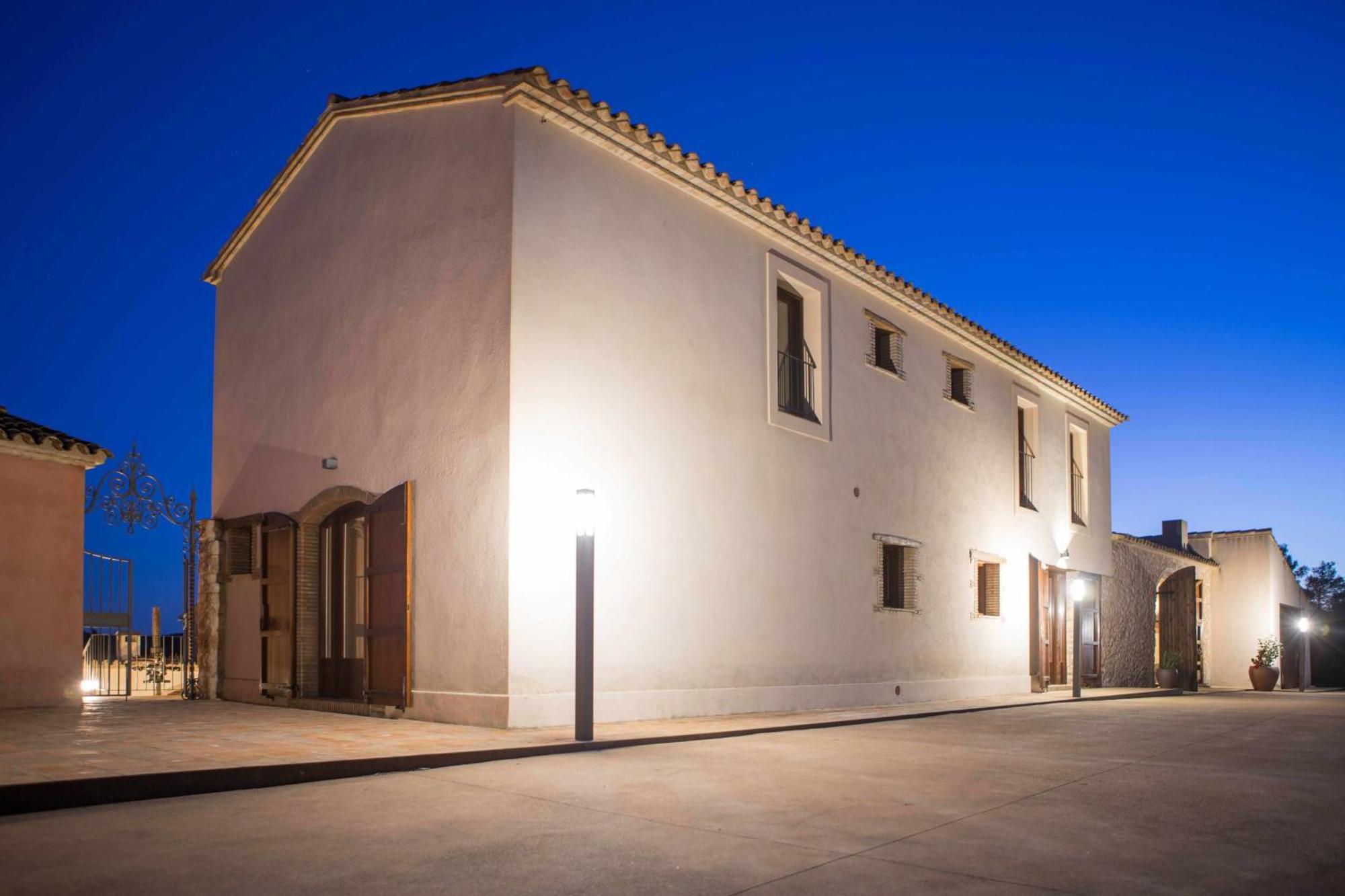 Casa Rural Masia Les Apieres El Pla de Manlleu Екстериор снимка