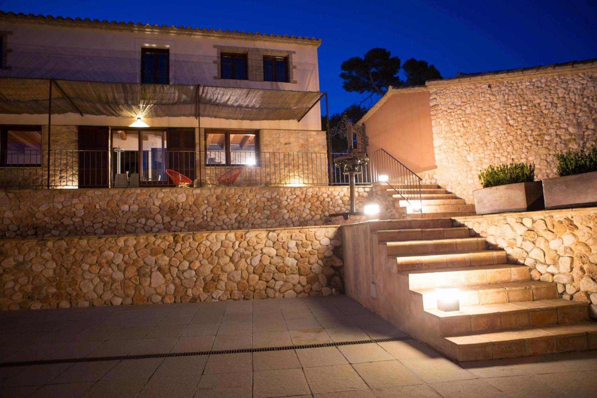 Casa Rural Masia Les Apieres El Pla de Manlleu Екстериор снимка