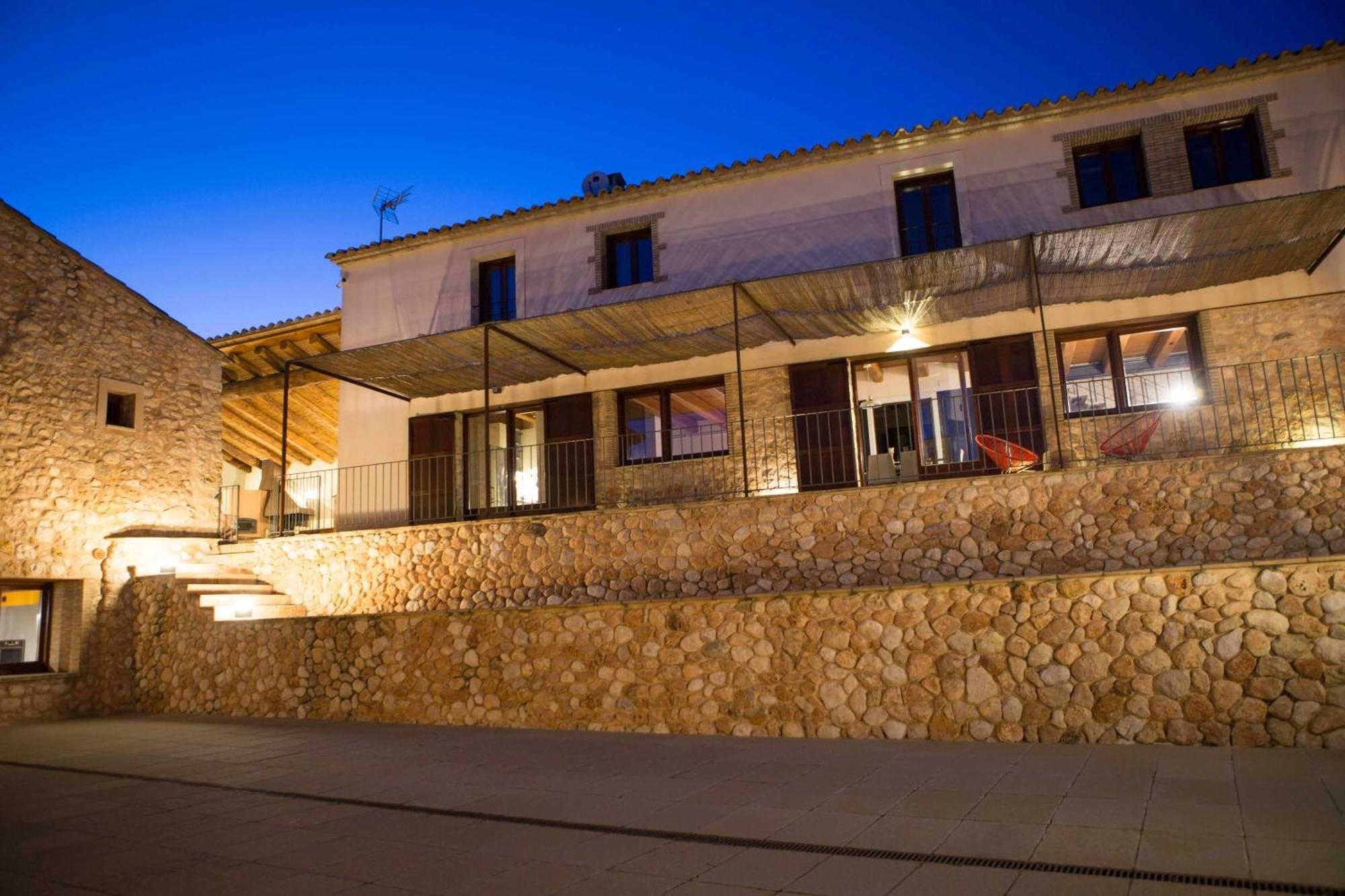 Casa Rural Masia Les Apieres El Pla de Manlleu Екстериор снимка