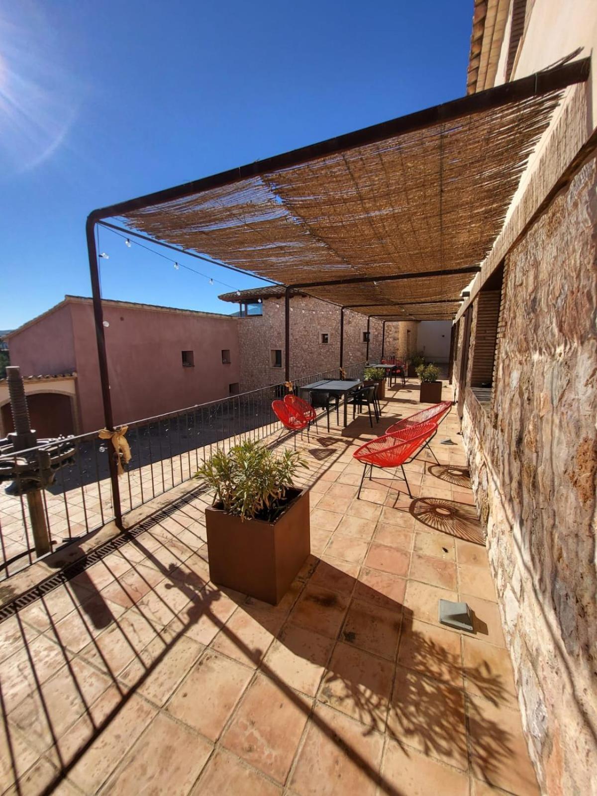 Casa Rural Masia Les Apieres El Pla de Manlleu Екстериор снимка