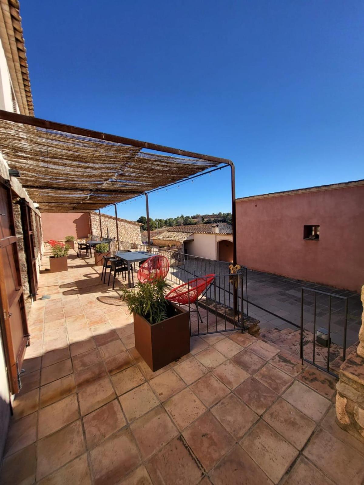 Casa Rural Masia Les Apieres El Pla de Manlleu Екстериор снимка