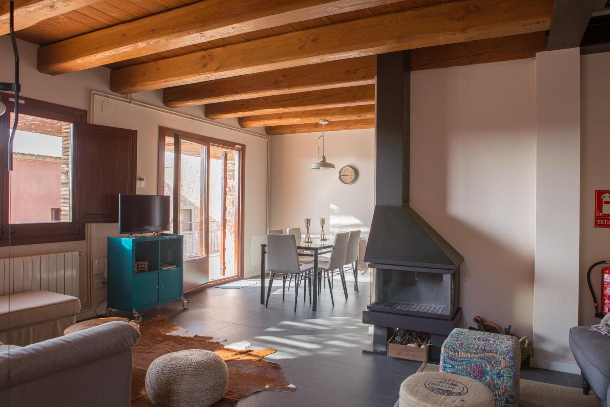 Casa Rural Masia Les Apieres El Pla de Manlleu Екстериор снимка